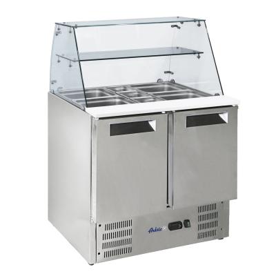 Saladety chladící stoly s nástavbou, Arktic, 900x695x(H)1270mm | 236185